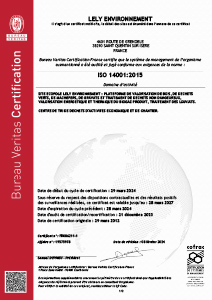 Certification ISO 14001 2024-2027-1
