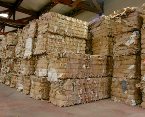 Collecte des déchets en carton Collecte des déchets en carton