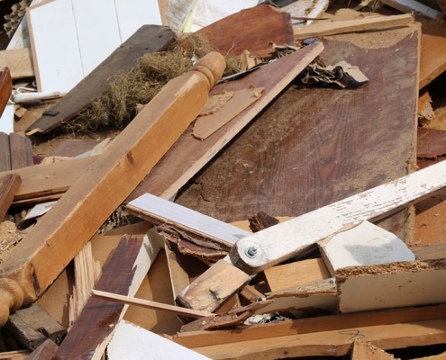 Collecte des déchets en bois brut ou manufacturé Collecte des déchets en bois brut ou manufacturé